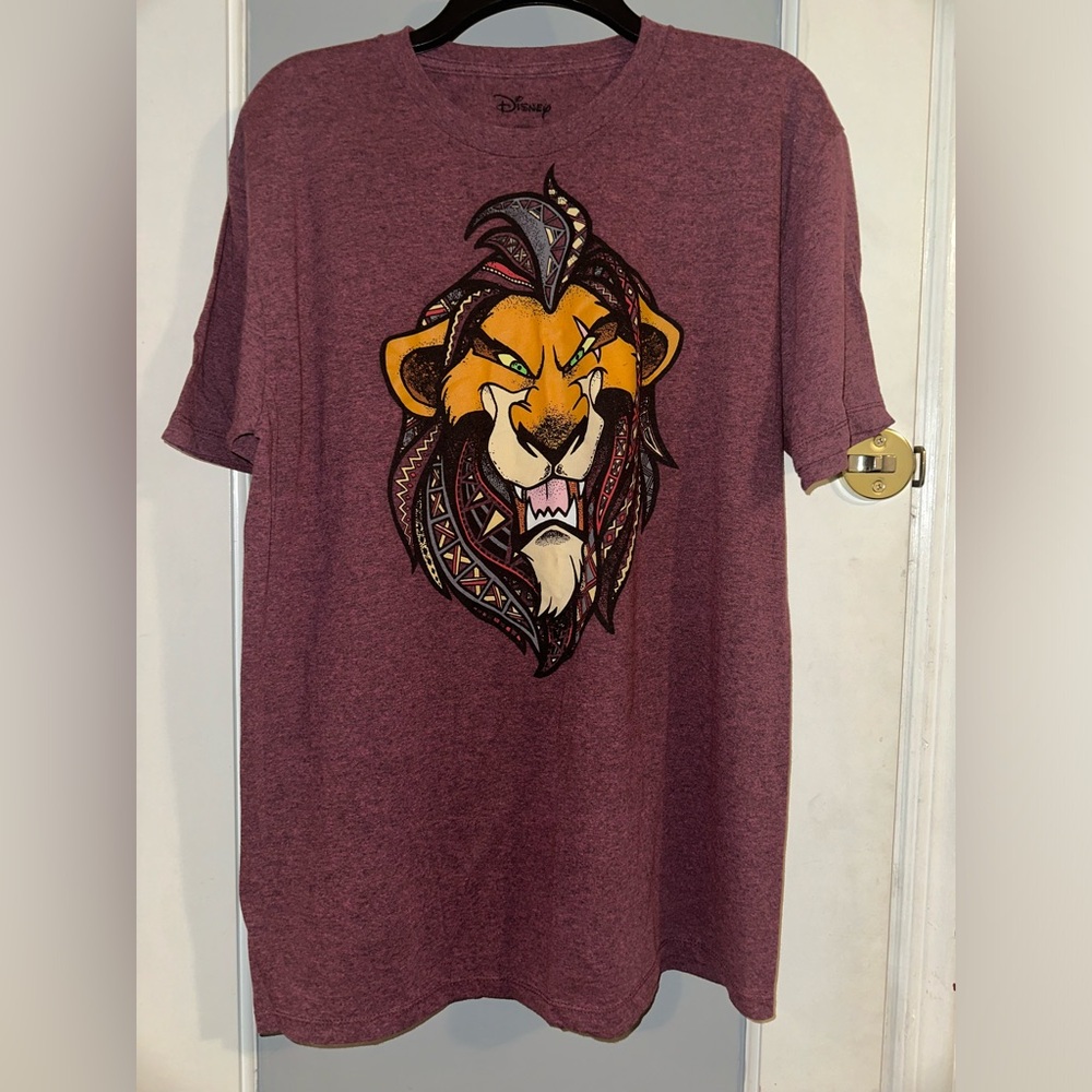 Maroon Disney Scar Tshirt